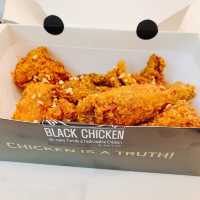 新出墨汁韓式炸雞🍗