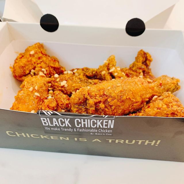 新出墨汁韓式炸雞🍗