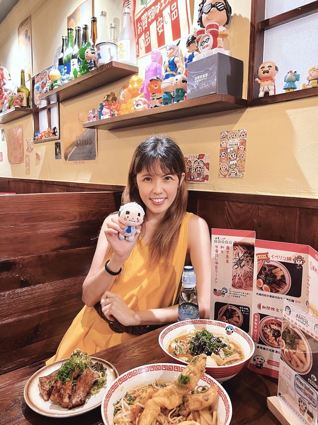 玩具主題，可愛💓大叔，加上期間限定拉麵