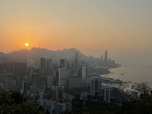 30分鐘欣賞日落 - 紅香爐峰