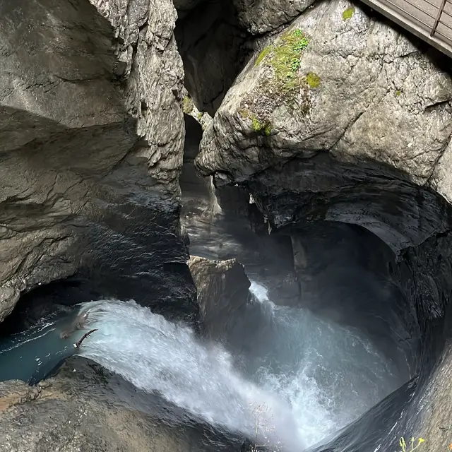 Upclose with Trummelbach Falls!