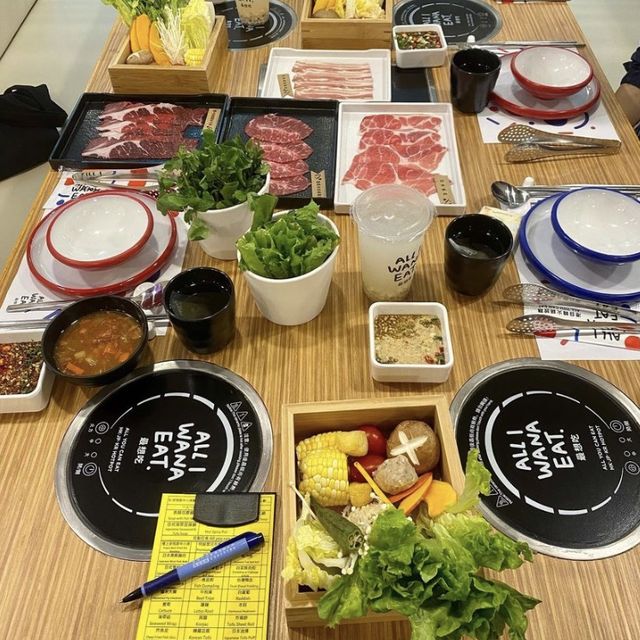 灣仔回頭率極高午市火鍋放題。一人一鍋乾淨衛生