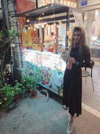 東門夜市附近🎑異國料理🇹🇭～新竹市【泰胖了 熱壓吐司的泰式奶茶】🧋