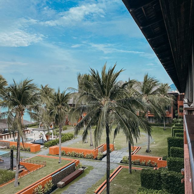 Hansar Samui Resort ที่พักทำเลดีติดทะเล 