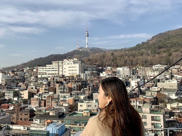 首爾 | 北歐風靚景rooftop cafe