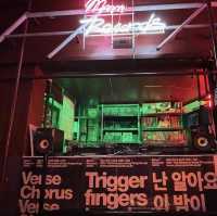 이태원 우사단길 루프탑,  힙한 음레코드