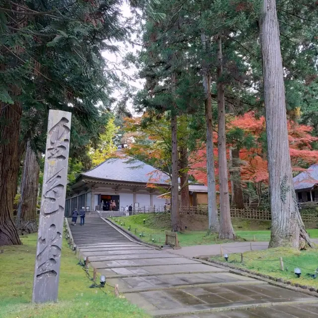 岩手県！紅葉と世界遺産【平泉】中尊寺金色堂