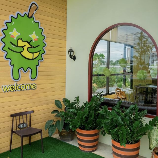 Durinism Cafe Si Racha ทุเรียนคาเฟ่ ทุเรียนสด