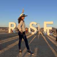 Rise Festival @ Jean DryLakebed Mojave Desert