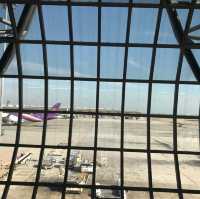 The beauty of Bangkok international airport 