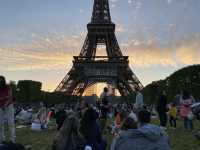 法國🇫🇷巴黎鐵塔 艾菲爾鐵塔日落攻略