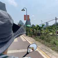 Moon Hill, a short drive from Yangshuo