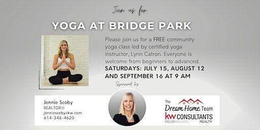 Yoga at Bridge Park (Dublin) | Riverside Crossing Park Plaza