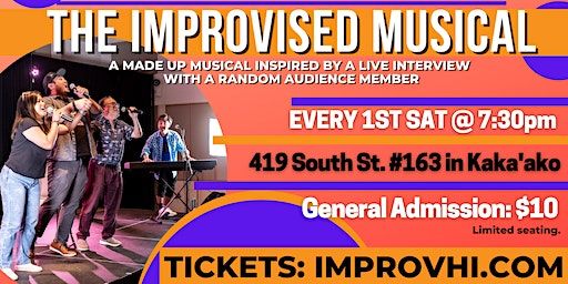 The Improvised Musical Comedy Show | Tiny Stage Hawaii