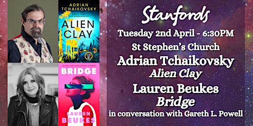 Adrian Tchaikovsky & Lauren Beukes | St Stephens Church