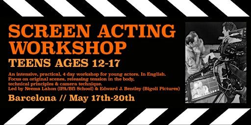 Screen Acting Intensive (Teens aged 12-17) | Bigoli Studios