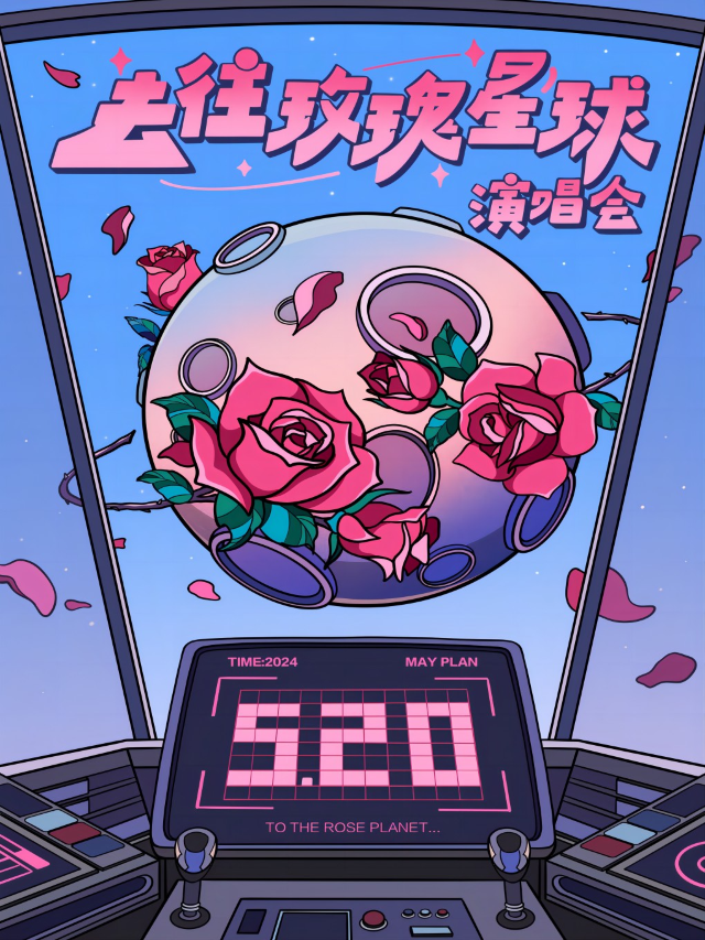 520告白節【去往玫瑰星球】——浪漫情歌演唱會，沉浸式玫瑰互動（南昌站）｜演唱會 | B19音樂現場