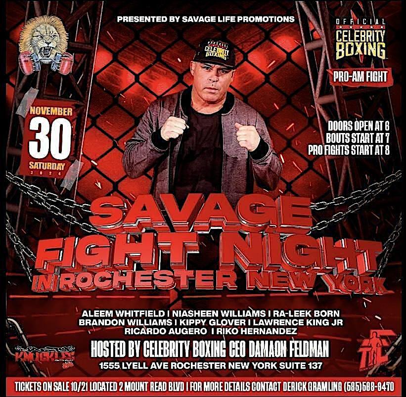Savage fight night in Rochester, New York | Nasty knuckles Boxing