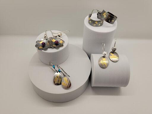 Keum Boo Earrings | NW Rockhounds