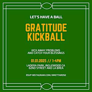 Jimetta Presents: Gratitude Kickball | Ladera Park, Ladera Park Avenue, Los Angeles, CA, USA