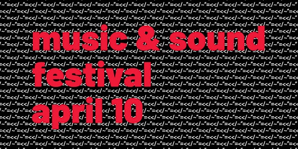 Spring 2025 Music + Sound Festival | SFU Goldcorp Centre for the Arts