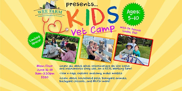 Little Vet Camp | WEE Farm
