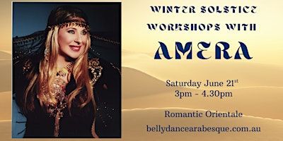 Romantic Orientale Dance Workshop with Amera | 23 Payneham Rd