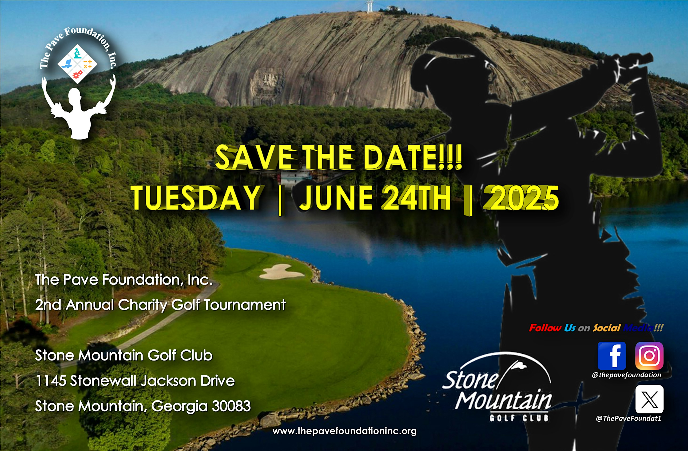 Second Fundraiser Golf Tournament on June 24, 2025! | Stone Mountain Golf Club