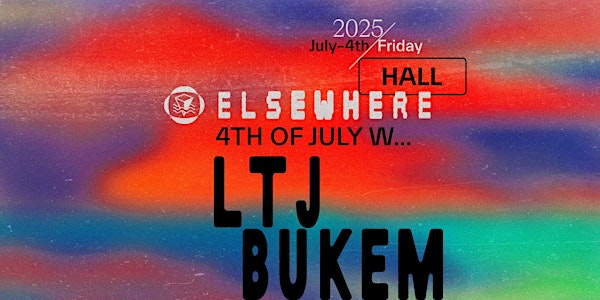 Elsewhere 4th of July w/ LTJ Bukem | Elsewhere