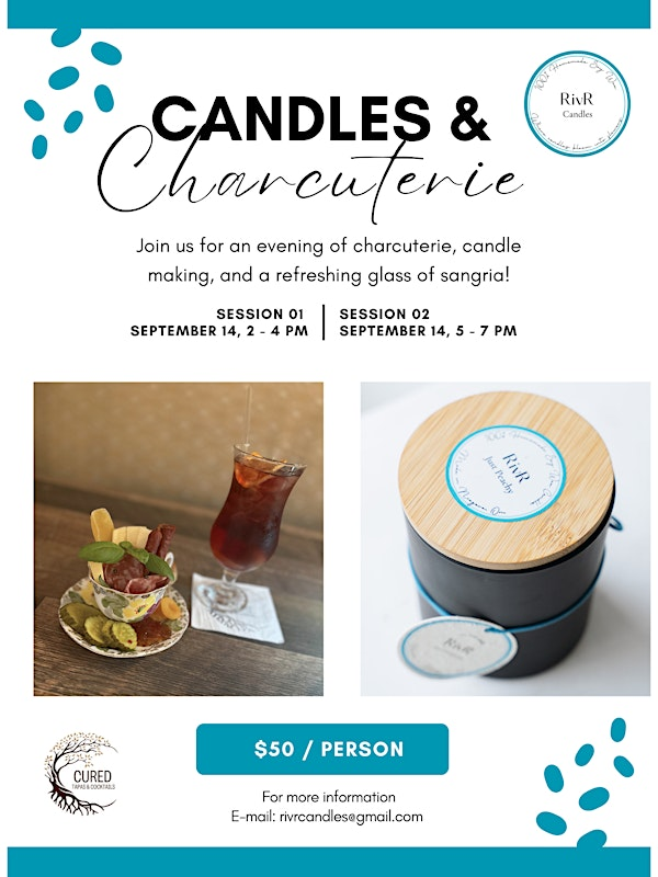 Candles and Charcuterie | Cured Tapas & Cocktails