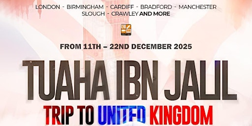 Echoes of Faith 2025 Tuaha Ibn Jalil | Digbeth Hall - Asian Wedding Venue