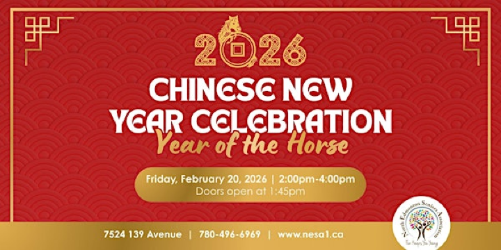 Chinese New Year Celebration – Year of the Horse | NORTHGATE LIONS RECREATION CENTRE