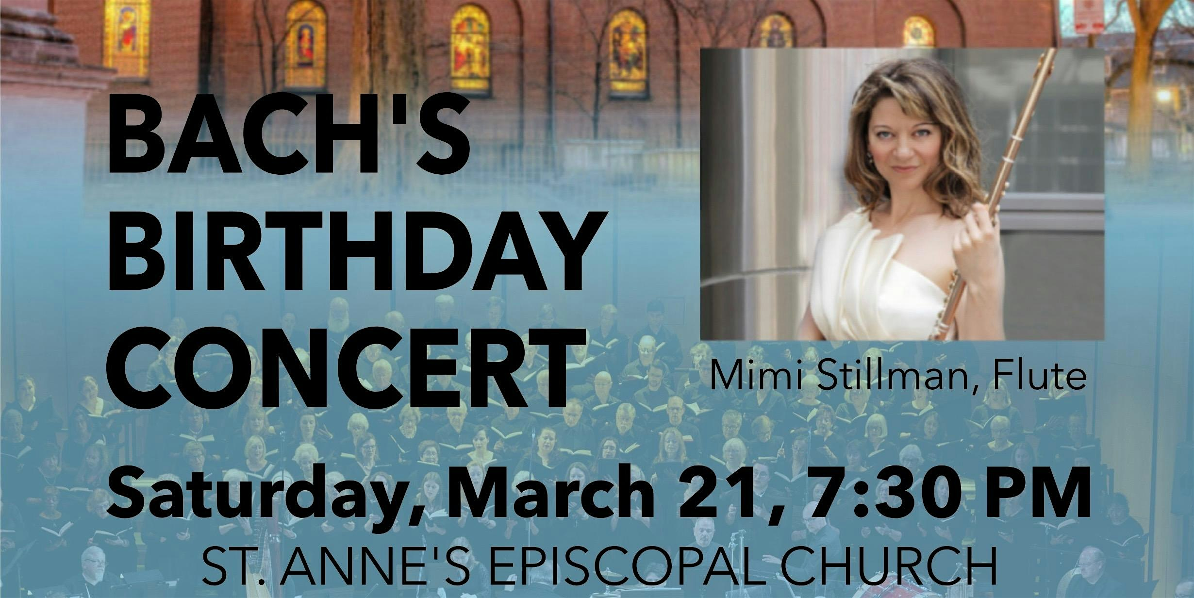 Live Arts Maryland presents Bach's Birthday Concert | St. Anne's Parish