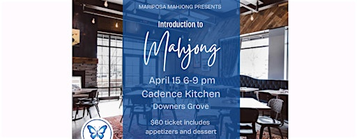 Introduction to Mahjong at Cadence Kitchen | Cadence Kitchen & Co
