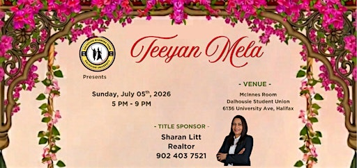 Teeyan Mela Halifax 2026 | Dalhousie Student Union