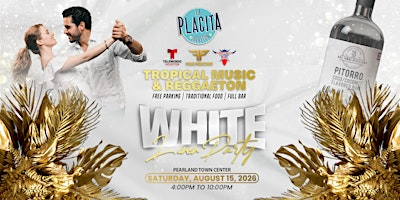 White Linen Party 2026 | Tropical Music & Reggaeton | Pearland Town Center