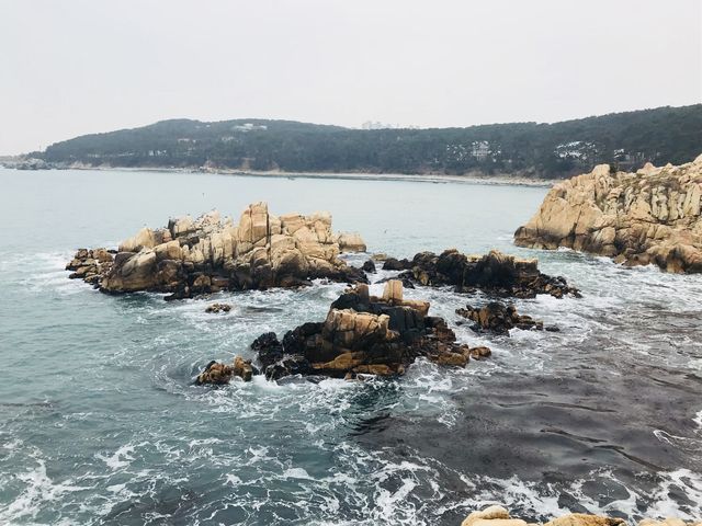 울산 대왕암바위