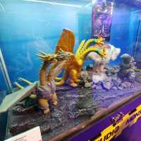 將軍澳臨海地段萌爆哥斯拉展