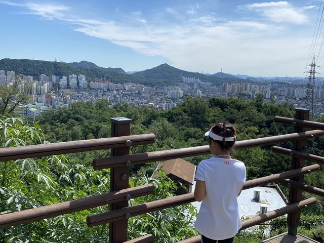 서울둘레길7코스 앵봉산 코스 어렵지 않아요