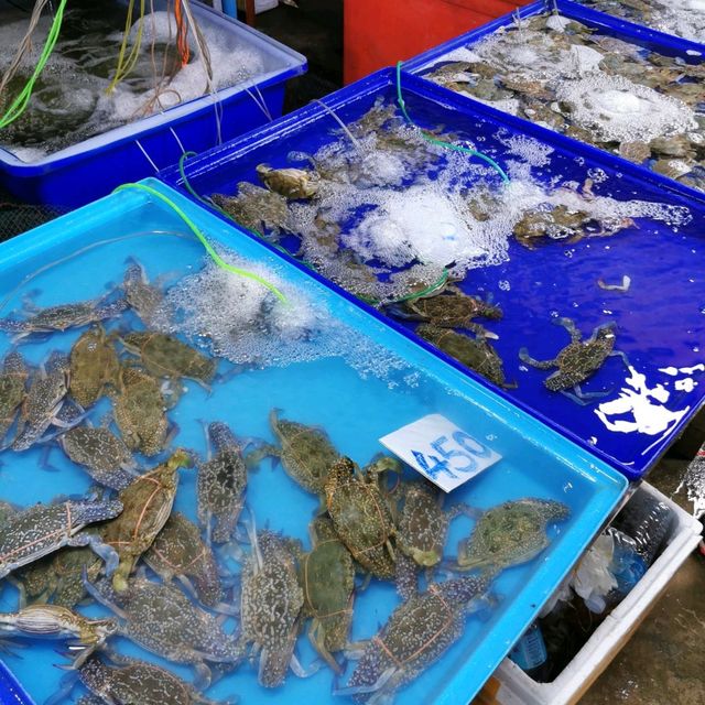 芭堤雅平價海鮮市場