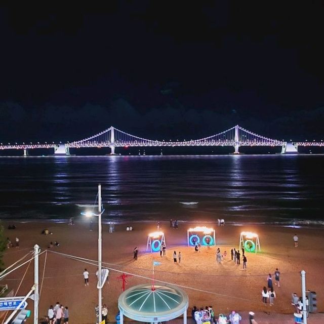 Chuseok at Gwangalli Beach, Full Moon