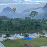 ที่พักสะอาด วิวสวยในวังเวียง🏩
