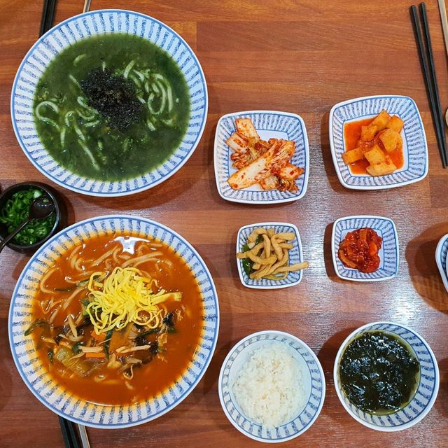 제주에서 보말칼국수는 필수코스
