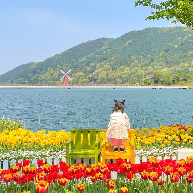 지금 너무 예쁜 공원💗