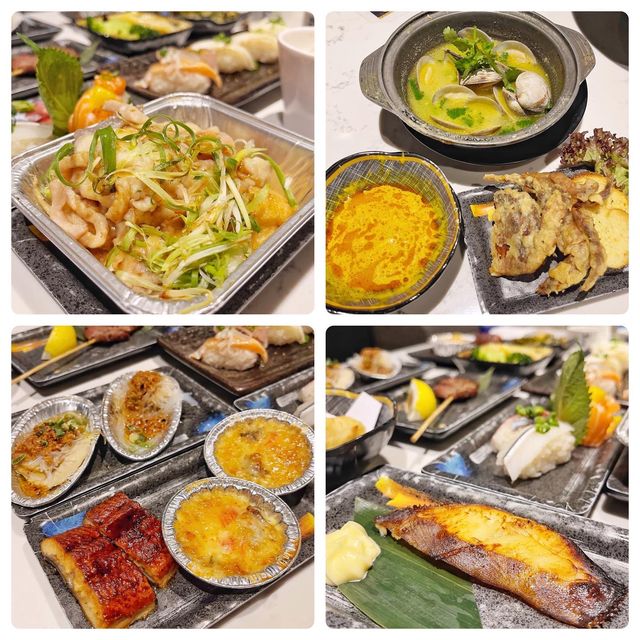 豐富🍣放題，仲有♨️蒸龍躉😍