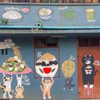 Street Art เบตง มีแมวเต็มไปหมดเลย