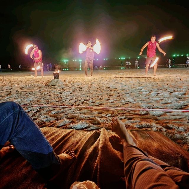 Nite Beach Boy Fire Dance 🔥🔥