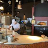 Trapizza : Outside Dining with Beach View