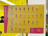 Neon pop coffee joint at Orchard Central SG