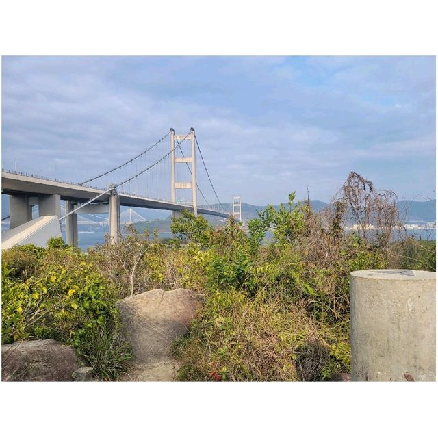 一條路線・飽覽香港三條大橋。大頭嶺